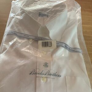 Brooks Brothers Classic White Dress Shirt